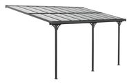 Westmann Aluminium Terrassendach Bruce schwarz 566x300 cm