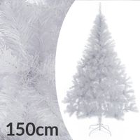 Weihnachtsbaum PVC weiß 150cm
