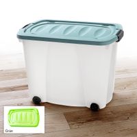 Ordnung XL-Rollenbox "mit Deckel" - Grün