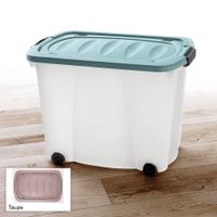 Ordnung XL-Rollenbox "mit Deckel" - Taupe