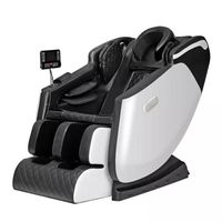 Elektrischer Massagesessel, ca. 137 x 75 x 100 cm - Schwarz / Off-White