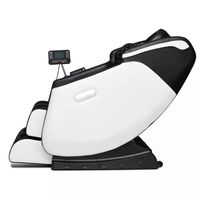 Elektrischer Massagesessel, ca. 137 x 75 x 100 cm - Schwarz / Off-White