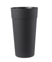 Pflanzkübel mit integriertem Wasserspeicher STEM 80 cm - Anthrazit