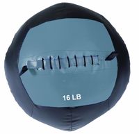 Body Coach Medizinball Wall  Ø 36 cm 7,26kg Gewichtsball robuster PU Trainingsball soft