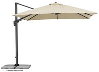 Schneider Ampelschirm Rhodos Twist, ca. 300x300 cm, natur