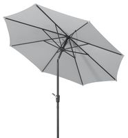 Schneider Sonnenschirm Harlem, ca. 270 cm Ø, silbergrau