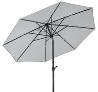 Schneider Sonnenschirm Adria, ca. 300 cm Ø, silbergrau