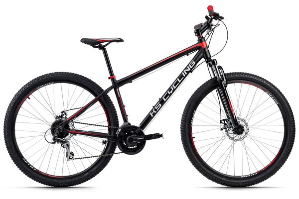 Mountainbike Hardtail 29'' Xceed schwarz-rot RH 42 cm