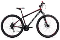 Mountainbike Hardtail 29'' Xceed schwarz-rot RH 42 cm