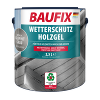 Wetterschutz-Holzgel graphitgrau metallic 2,5L