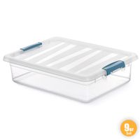 Klarsichtbox "Katla" inkl. Deckel, 8L 9er Set