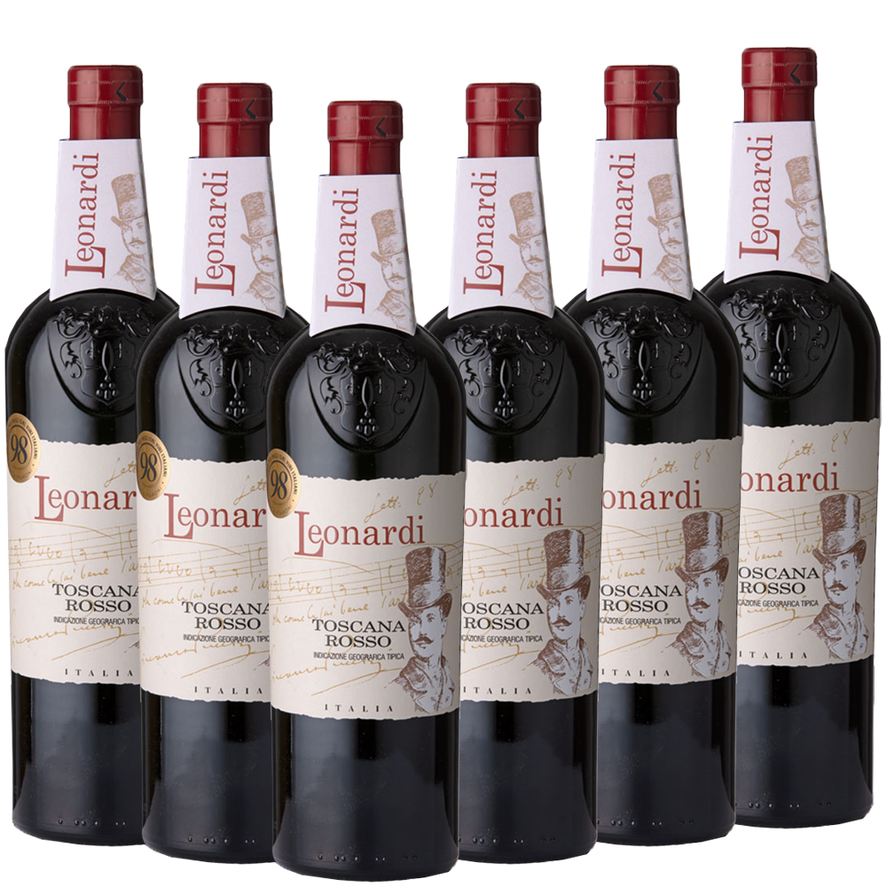 Toscana Rosso IGT Italien halbtrocken - 6er Karton