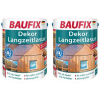 Dekor-Langzeitlasur teak 5L 2er Set