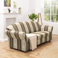 "Corona" Sofa 2,5-Sitzer Braun