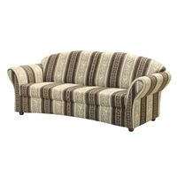 "Corona" Sofa 2,5-Sitzer Braun