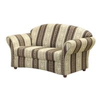 "Corona" Sofa 2-Sitzer Braun