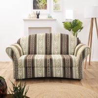 "Corona" Sofa 2-Sitzer Braun