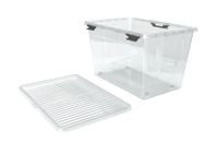 Scharnier-Deckelbox mit Rollen "Inkl Deckel" ca. 52 L