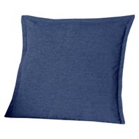 Feincord-Kissen "Soft Touch" ca. 40 x 40 cm, Dunkelblau