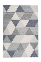 Teppich Grau / Creme 80cm x 150cm