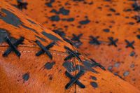 Teppich Orange 120cm x 170cm