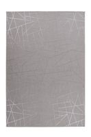Teppich Taupe / Silber 120cm x 170cm