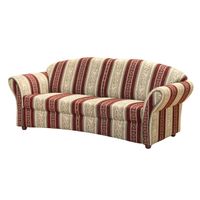 Corona Sofa 2,5-Sitzer rot