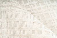 Teppich Beige / Silber 80cm x 150cm