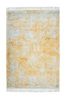 Teppich Grau / Gold 80cm x 150cm