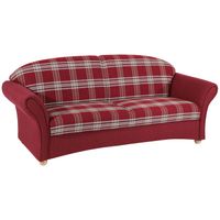 Corona Sofa 2,5-Sitzer rot
