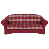 Corona Sofa 2,5-Sitzer rot