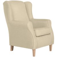 Lorris Ohrenbackensessel beige