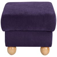Monarch Hocker violett