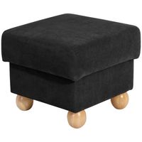 Monarch Hocker schwarz