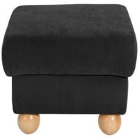 Monarch Hocker schwarz