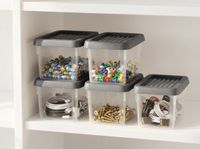 Haushalts und Sortierbox 490ml 4er-Set