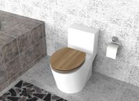 Duschwell MDF WC-Sitz Melamine - Holz