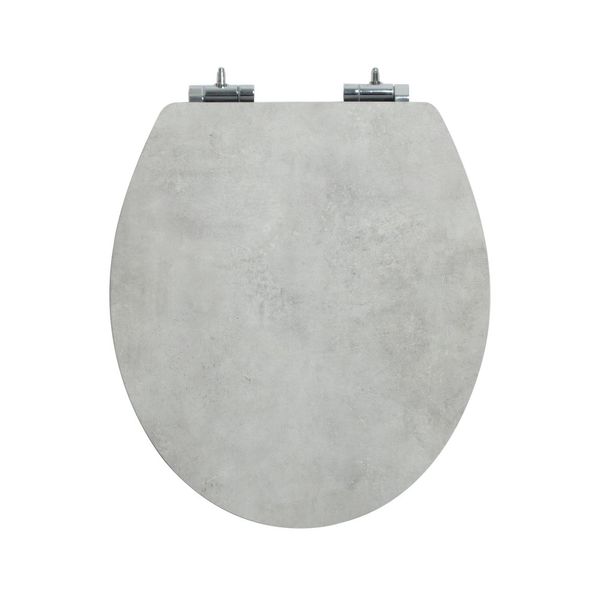Duschwell MDF WC-Sitz Melamine - Granitgrau