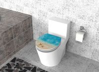 Duschwell MDF WC-Sitz PET - Strandmuschel
