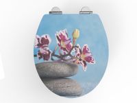 Duschwell MDF WC-Sitz PET Orchidee