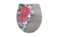 Duschwell Duroplast WC-Sitz Water Printing Steinblume