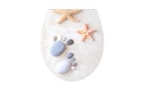 Duschwell Duroplast WC-Sitz Water Printing Steinabdruck