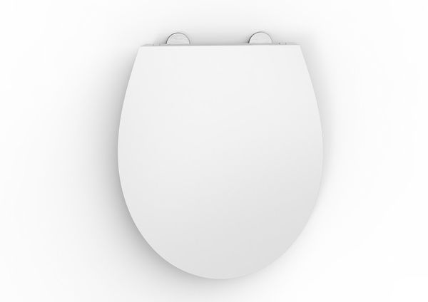 Duschwell Duroplast WC-Sitz - Weiß Smart