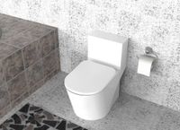 Duschwell Duroplast WC-Sitz weiß Wrap Over