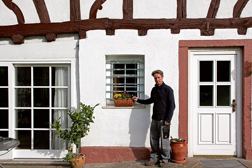 Alberts Fenstergitter Secorino Basic  500 - 650Â x 300 mm