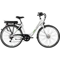Z503 E Bike Damen Fahrrad ab 155 cm 28 Zoll Pedelec mit tiefem Einstieg retro Hollandrad