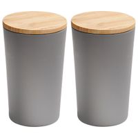 Vorratsdose 2er-Set Ø 11,5 cm / Höhe: 19 cm