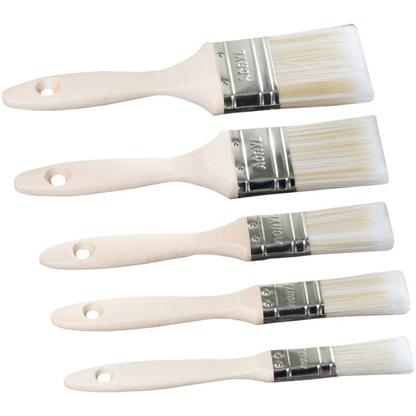 Acryl-Pinsel-Set 5tlg. "PRO"\n