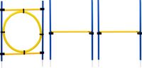 Agility-Sprungset, 2x Hürden, 1x Ring