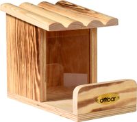 Eichhörnchen-Futterstation, geflammt